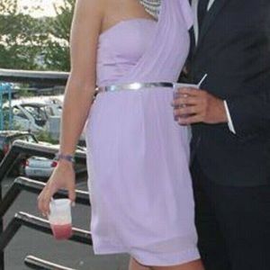 Bcbg lilac dress new